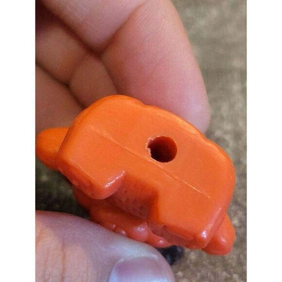 Orange teddy bear doll accessory toy figure - Picture 4 of 4